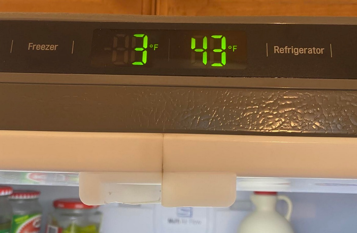 Fridge thermometer